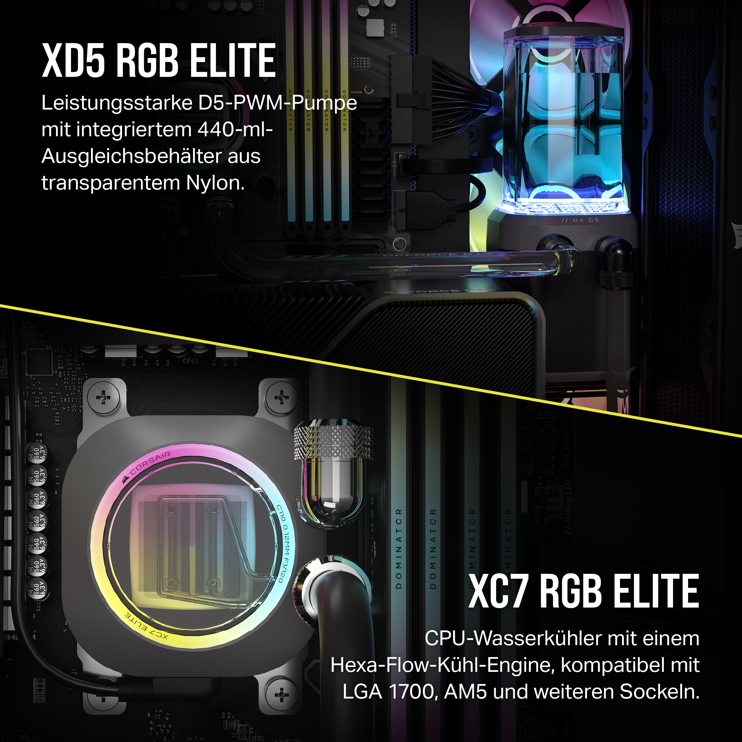 corsair-hydro-x-series-icue-link-xh405i-custom-water-cooling-kit-hardline-kreisl image 4