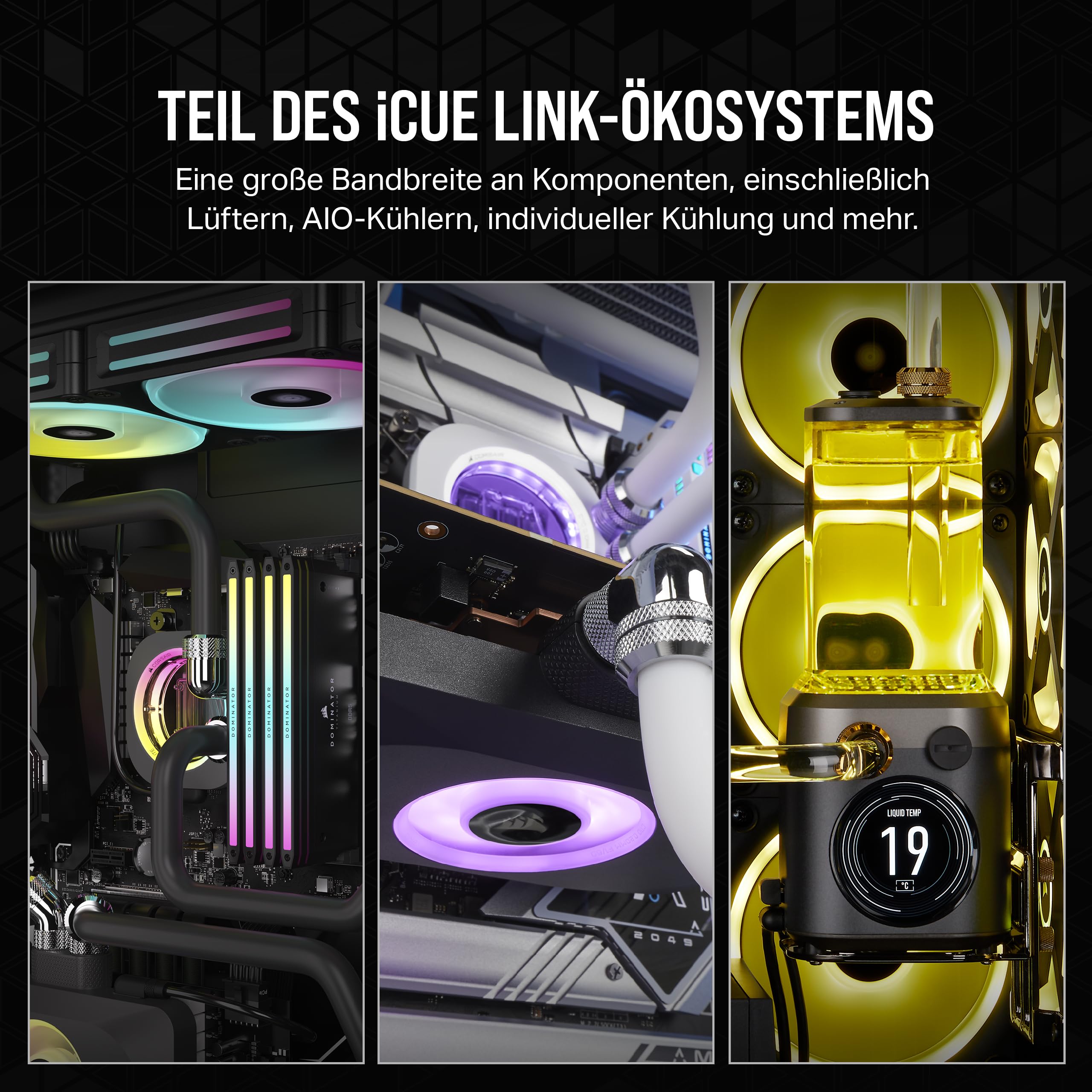 corsair-icue-link-xc7-rgb-elite-cpu-wasserk-hler-lga-1700-am5-stealth-grau image 8