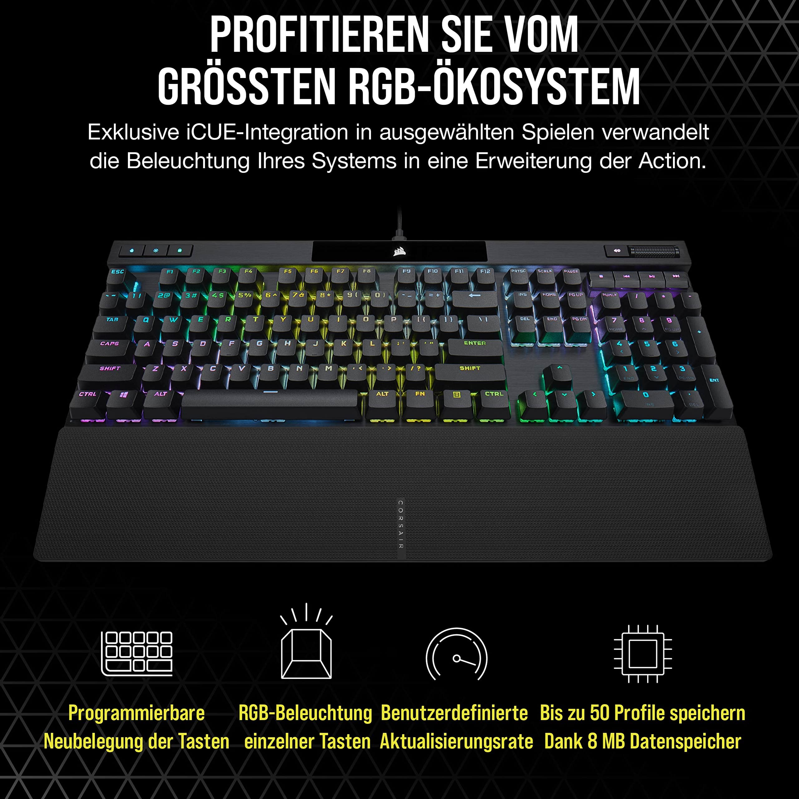 corsair-k70-rgb-pro-mechanische-gaming-tastatur-cherry-mx-red-pbt-double-shot-80 image 7