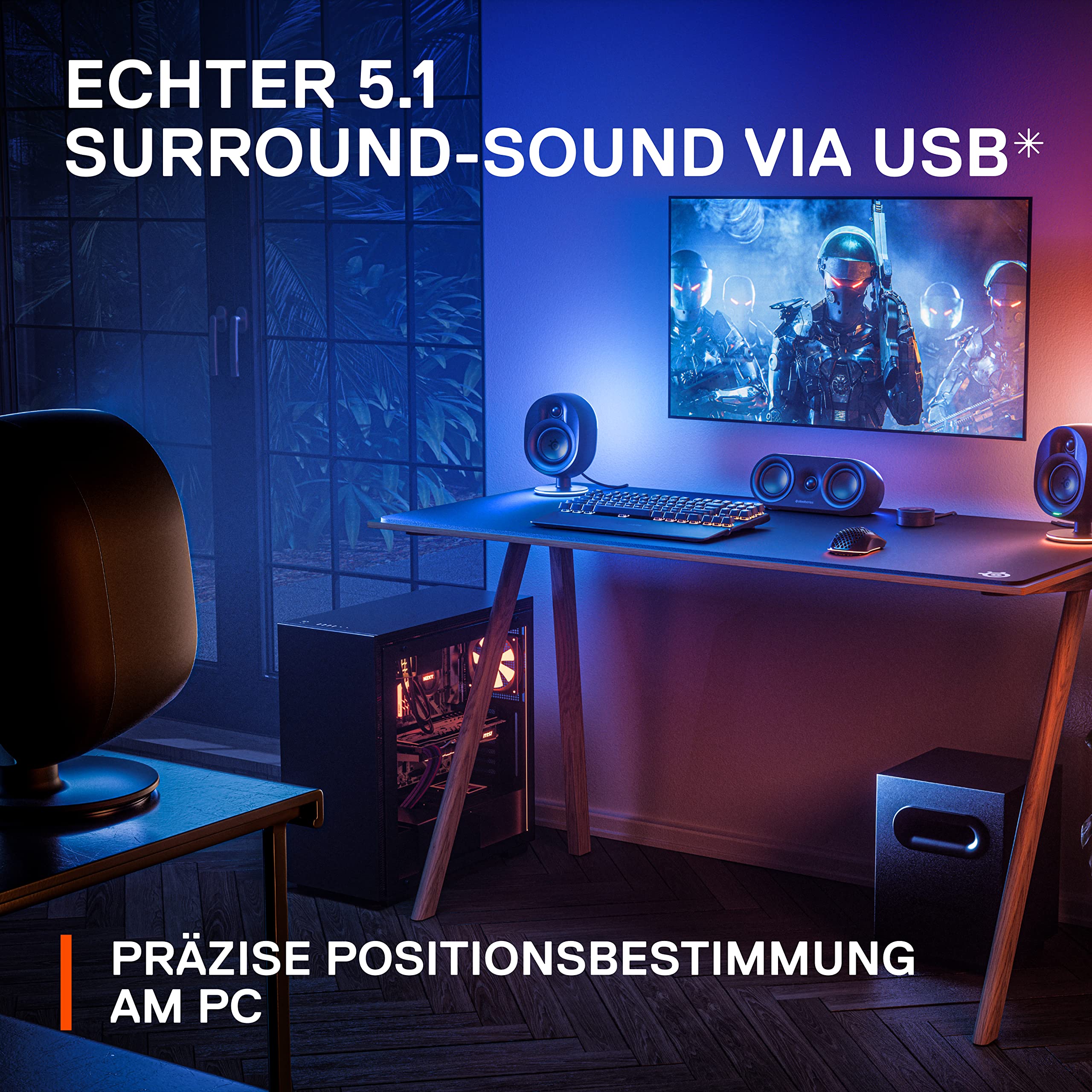 steelseries-arena-9-5-1-gaming-lautsprechersystem-mit-kabellosen-rear-lautsprech image 3