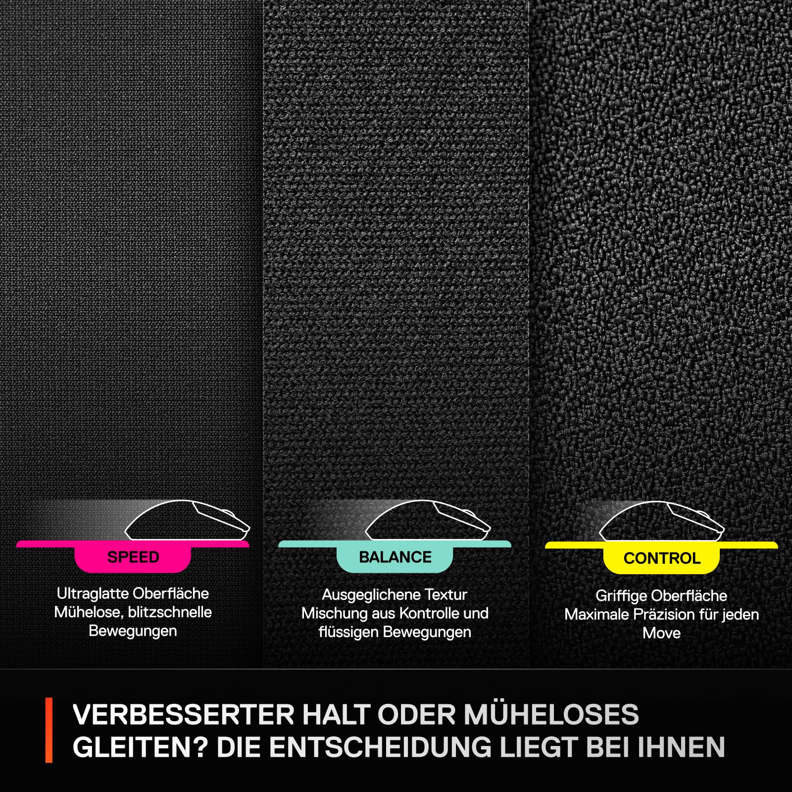 steelseries-qck-xl-performance-speed-gaming-mauspad-extradichte-f-r-sanftes-glei image 6