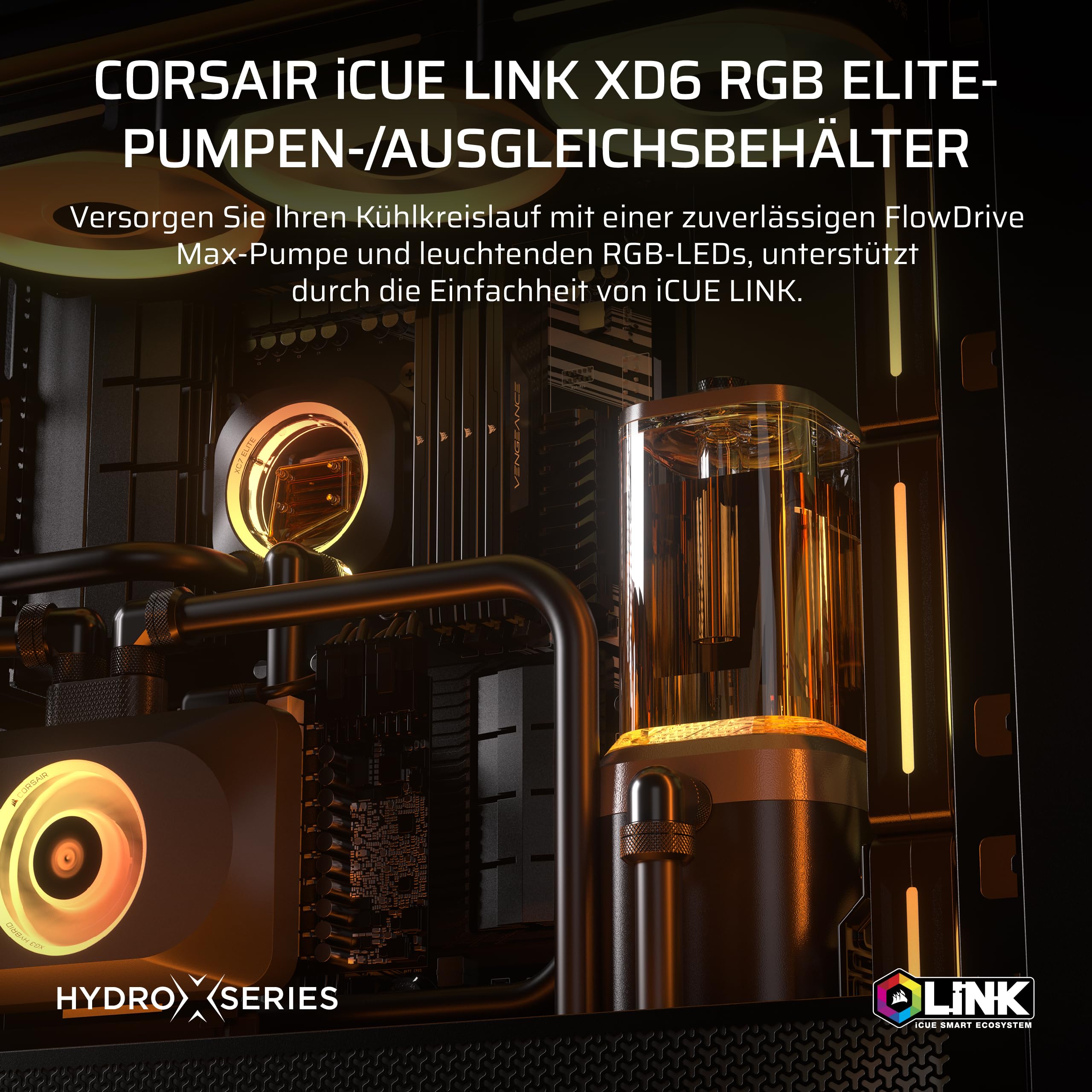 corsair-icue-link-xd6-rgb-elite-pumpen-beh-ltereinheit-stahlgrau image 2