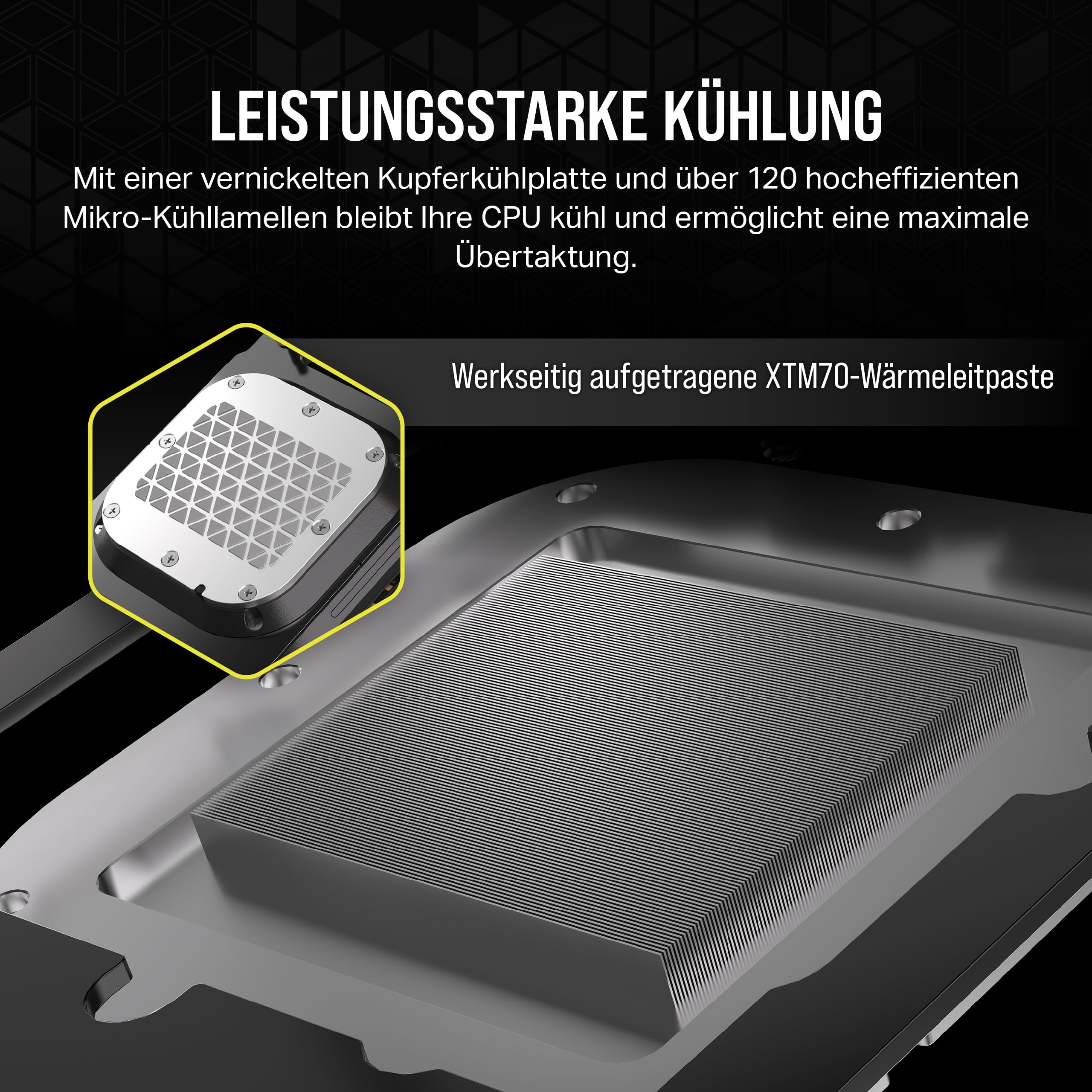 corsair-icue-link-xc7-rgb-elite-cpu-wasserk-hler-lga-1700-am5-stealth-grau image 5