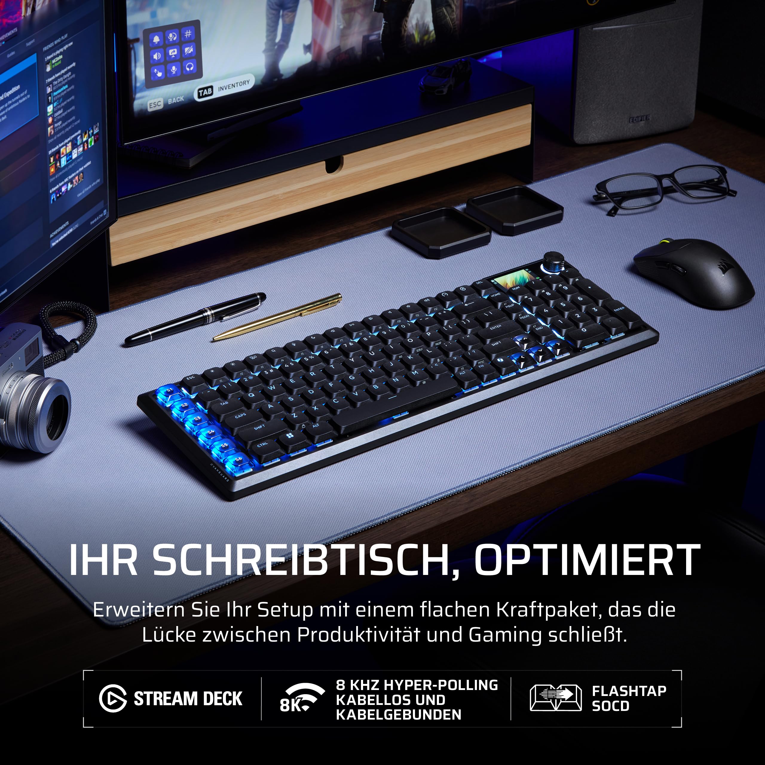 corsair-vanguard-air-99-wireless-rgb-gaming-tastatur-qwertz-de-opx-schalter-8000 image 2