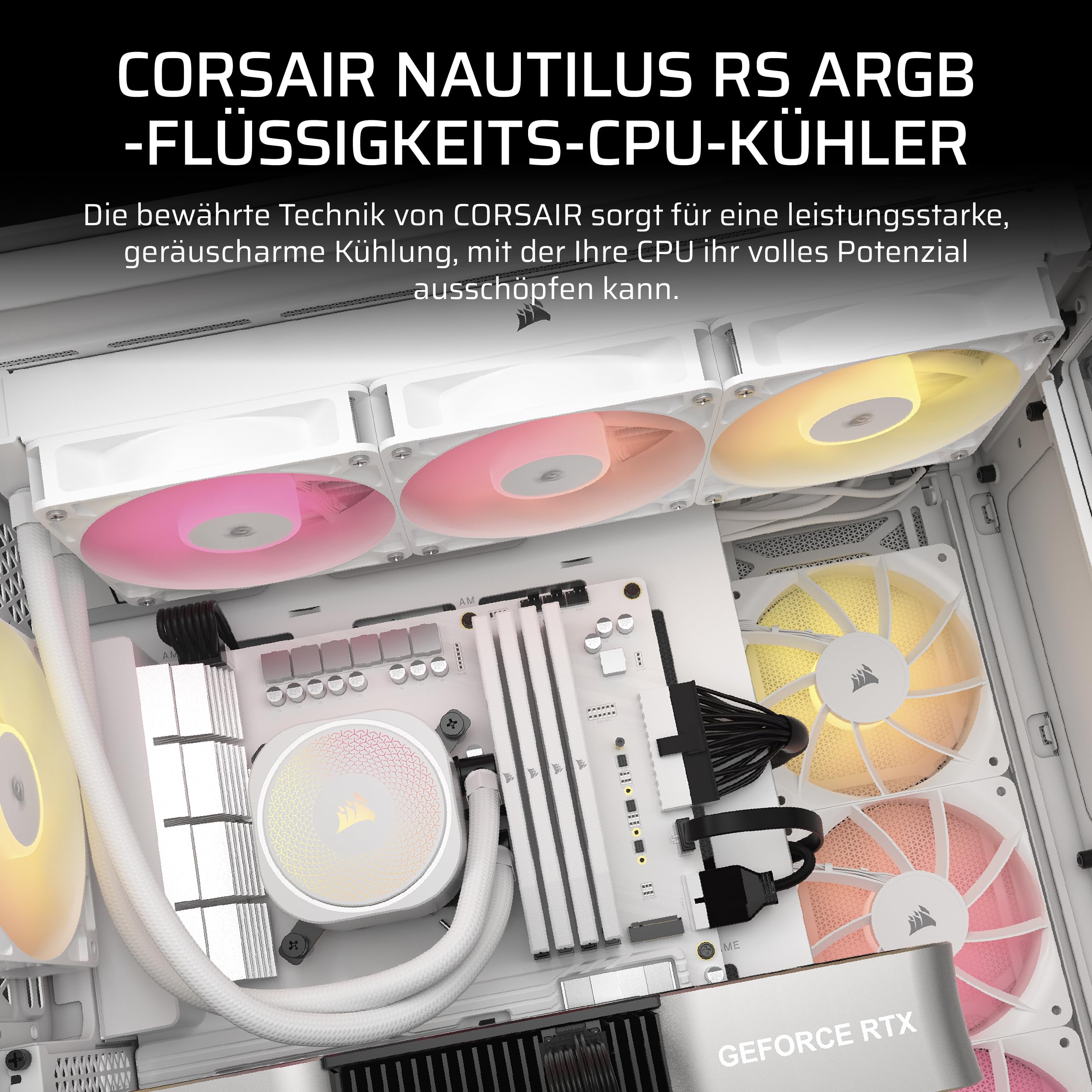 corsair-nautilus-360-rs-argb-cpu-fl-ssigkeitsk-hler-360-mm-aio-wei-f-r-intel-lga image 2
